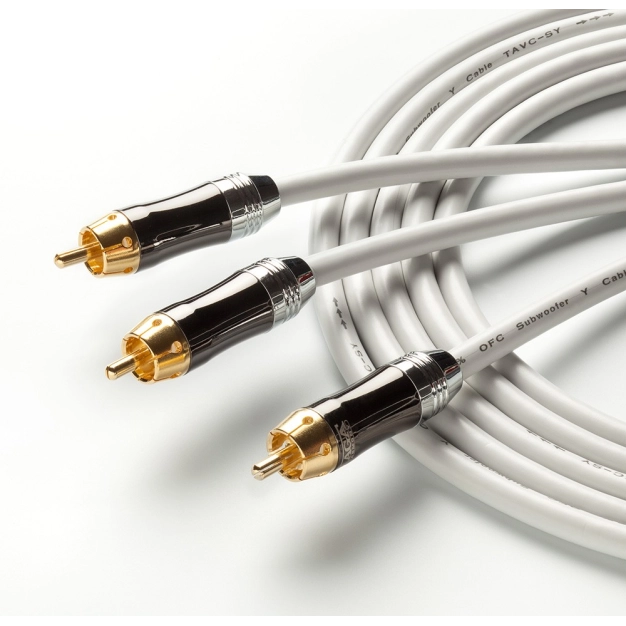 Сабвуферні кабелі Taga Harmony TAVC-SY High-Performance OFC Subwoofer Y Cable Сабвуферні кабелі Taga Harmony TAVC-SY High-Performance OFC Subwoofer Y Cable
