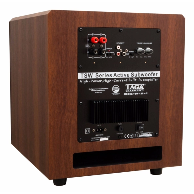Сабвуфер Taga Harmony TSW-120 v.2 Walnut
