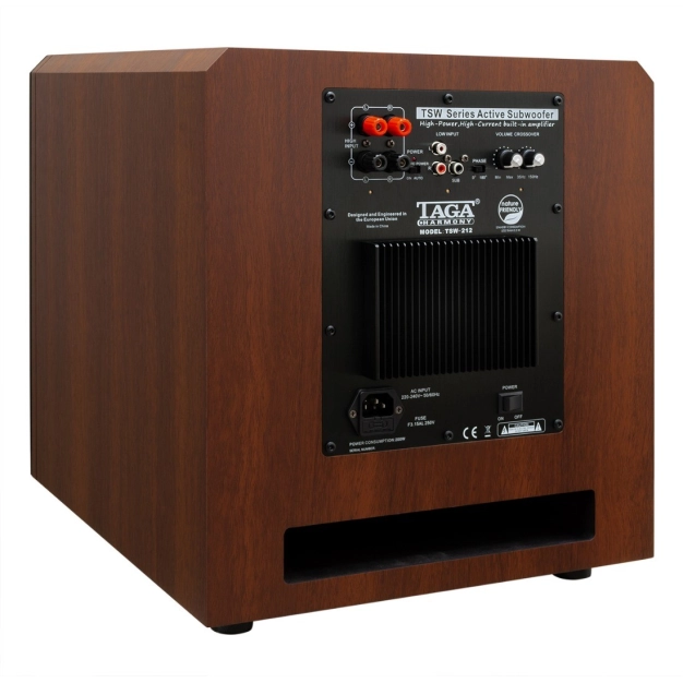 Сабвуфер Taga Harmony TSW-212 Walnut
