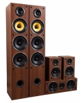 Комплект акустики Taga Harmony TAV-506 v.2 Set Walnut