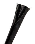 Techflex cable braid 19 mm. FWN0.75BK black
