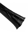 Techflex cable braid 19 mm. FWN0.75BK black