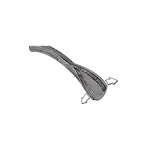 Кабельне обплетення Techflex 19 мм. FWN0.75BK чорна