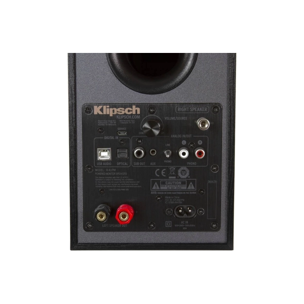 Активні полочні колонки Klipsch Reference R-41PM Black
