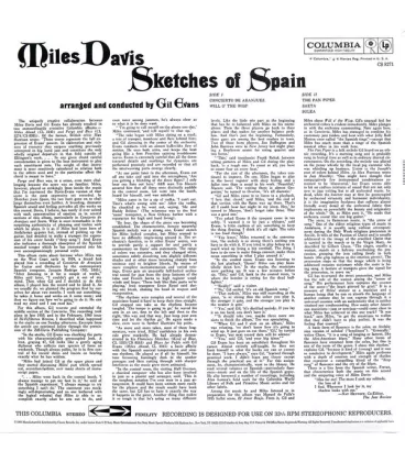 LP Miles Davis - Sketches of Spain