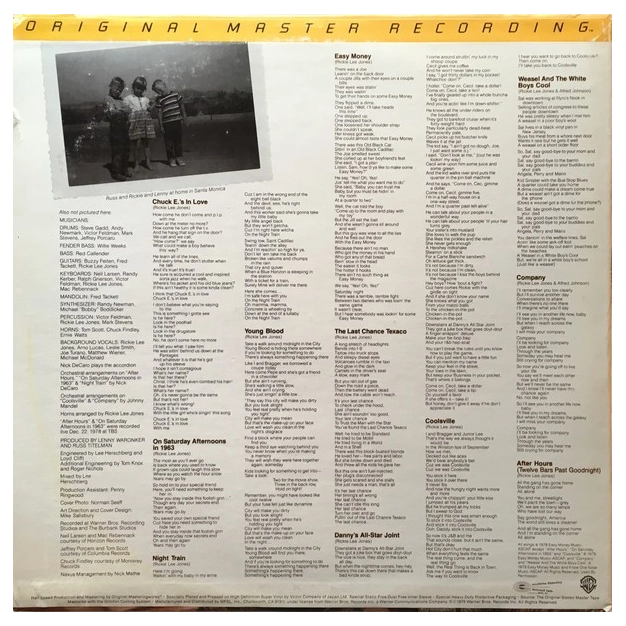 LP Rickie Lee Jones - Rickie Lee Jones