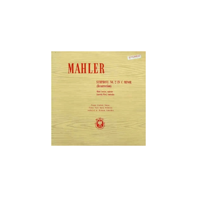 LP Gustav Mahler - Symphony No 2 "The Resurrection"