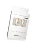 SUPRA HDMI HIGH SPEED ETHERNET WHITE 1M
