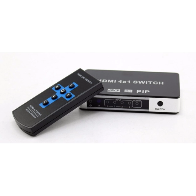 Комутатор AirBase HDMI Switch 4x1 PiP 3D 4Kx2K