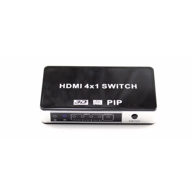 Комутатор AirBase HDMI Switch 4x1 PiP 3D 4Kx2K