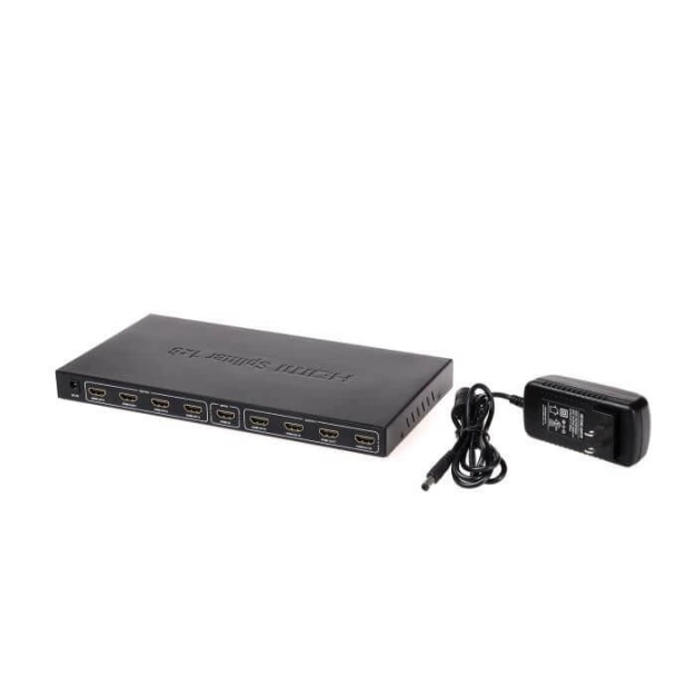 Спліттер AirBase IB-318 1x8 HDMI 1.3 Splitter 1080P 3D Support