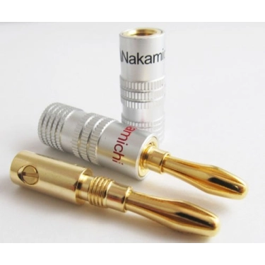 Рознімання акустичні (банани) Nakamichi BFA 0534B