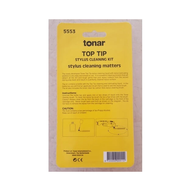 Набір по догляду за платівками та стілусом: Tonar TOP TIP