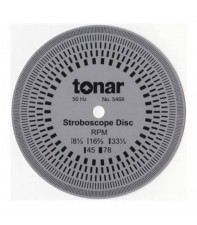 Стробоскопічний диск: Tonar 10cm Aluminium Stroboscopic Disc
