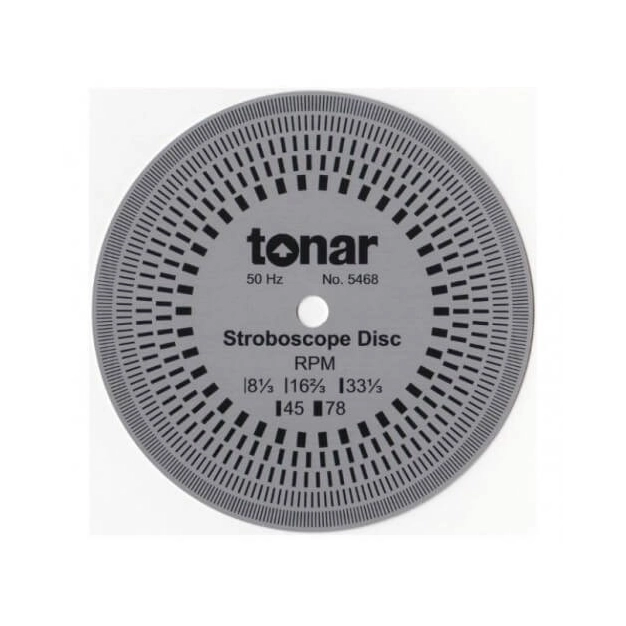 Стробоскопічний диск: Tonar 10cm Aluminium Stroboscopic Disc