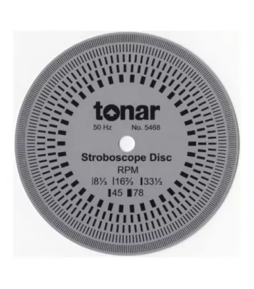 Стробоскопічний диск: Tonar 10cm Aluminium Stroboscopic Disc