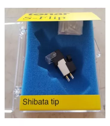 Головка звукознімача, тип ММ: Tonar S-Flip (Shibata tip)