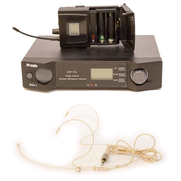 Radio system DV audio MGX-14B with headset
