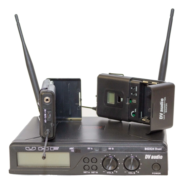 Радіосистема DV audio BGX-24 Dual із гарнітурами