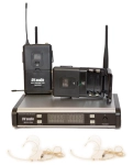 Радіосистема DV audio BGX-224 Dual з гарнітурами
