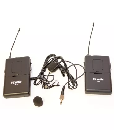 Радіосистема DV audio B-2 з петличними мікрофонами