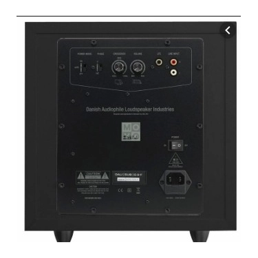 Сабвуфер Dali SUB E-9 F Black Ash