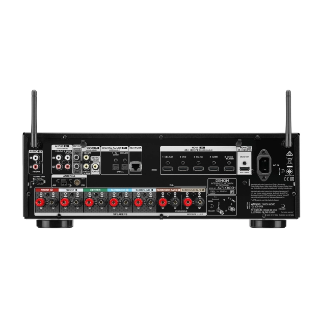 AV Ресівер Denon AVR-X1600H (7.2 сh) Black AV Ресівер Denon AVR-X1600H (7.2 сh) Black