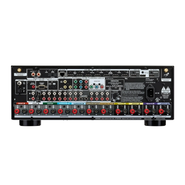 AV Ресівер Denon AVR-X3600H (7.2 сh) Black