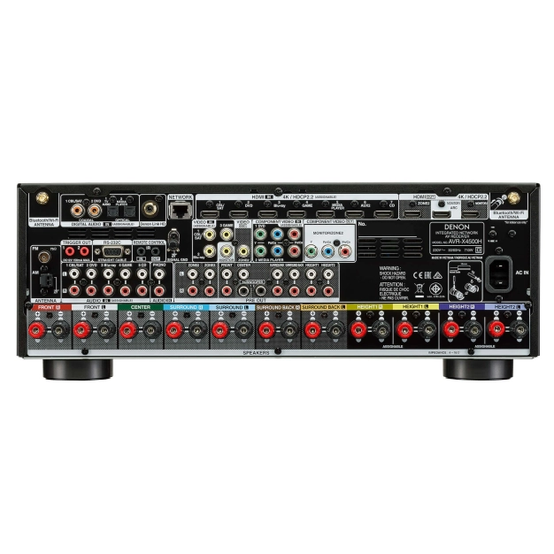 AV Ресівер Denon AVR-X4500H (9.2 сh) Silver