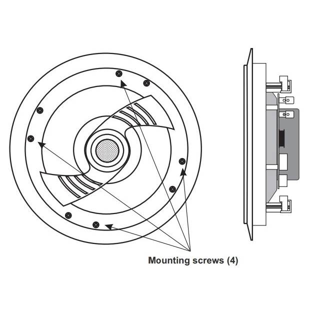 Вбудована акустична система Channel Vision IC612 Вбудована акустична система Channel Vision IC612