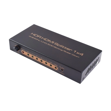 HDMI спліттер AirBase K-SP144KEDID 1x4 4K 60Hz /UHD/EDID Setting/Scaler Down