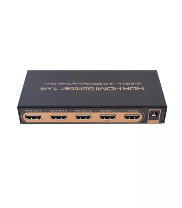 HDMI спліттер AirBase K-SP144KEDID 1x4 4K 60Hz /UHD/EDID Setting/Scaler Down