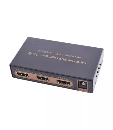 HDMI спліттер 1х2 2.0 4K/60Hz AirBase K-SP124K