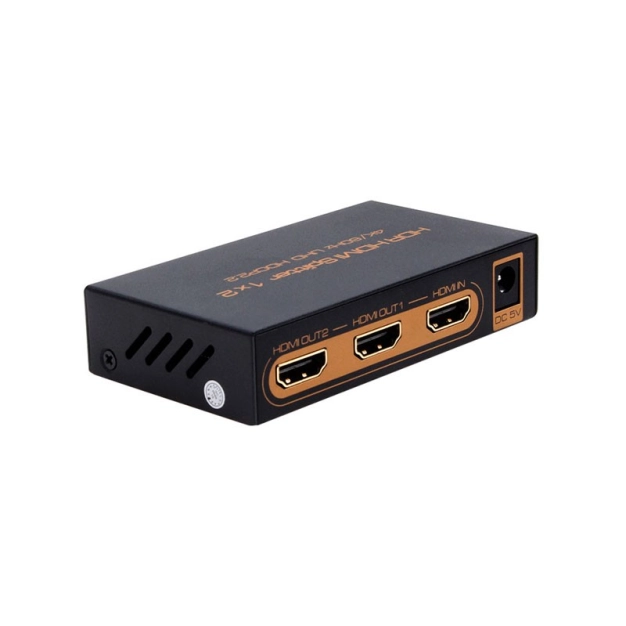 HDMI спліттер 1х2 2.0 4K/60Hz AirBase K-SP124K