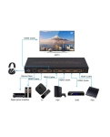 AirBase K-SW41A4K - HDMI Комутатор 4x1 4K Аудіо
