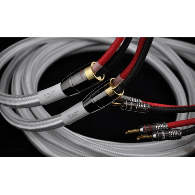 Акустичний кабель: Atlas Asimi 3 m з бананами Rhodium Z plug