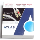 Кабель міжблочний Atlas Equator Integra (RCA-RCA) 0.75m Кабель міжблочний Atlas Equator Integra (RCA-RCA) 0.75m