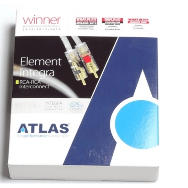 Кабель міжблочний Atlas Equator Integra (RCA-RCA) 0.75m