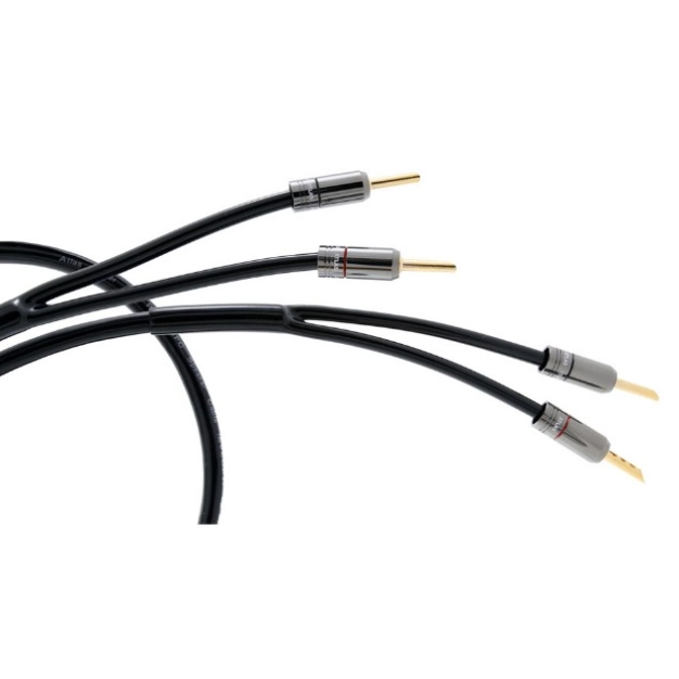 Кабель акустичний Atlas Hyper 3.5 3 m з бананами Rhodium Z plug Кабель акустичний Atlas Hyper 3.5 3 m з бананами Rhodium Z plug