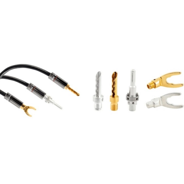 Кабель акустичний Atlas Hyper 3.5 3 m з бананами Rhodium Z plug Кабель акустичний Atlas Hyper 3.5 3 m з бананами Rhodium Z plug