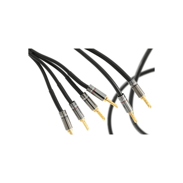 Акустичний кабель Atlas Hyper Bi-wire 2-4 3 m з бананами Z plug