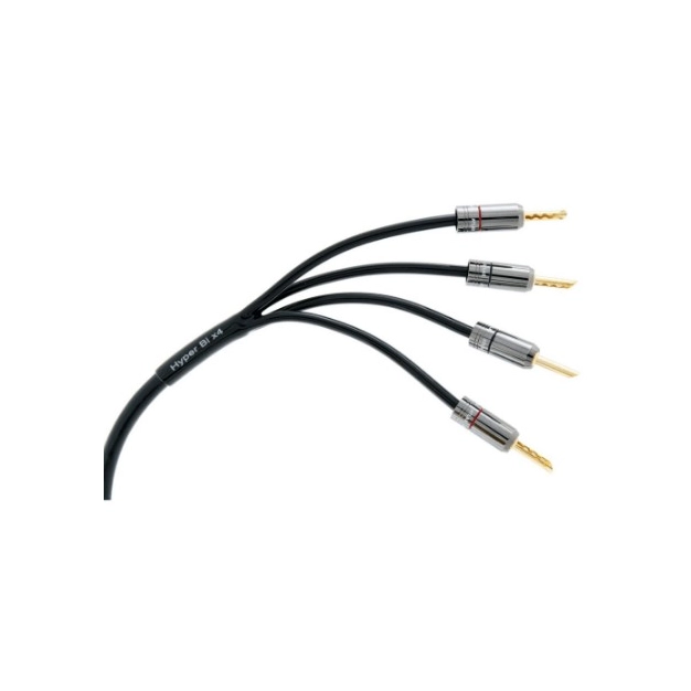 Акустичний кабель Atlas Hyper Bi-wire 2-4 3 m з бананами Z plug