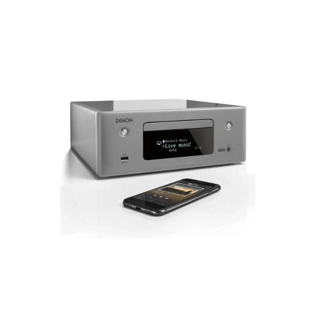Мережевий CD-ресивер з Wi-Fi/AirPlay2/Bluetooth Denon CEOL RCD-N10 Black