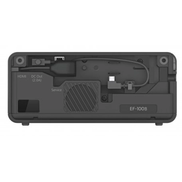 Проектор Epson EF-100B (3LCD, WXGA, 2000 lm, LASER), чорний