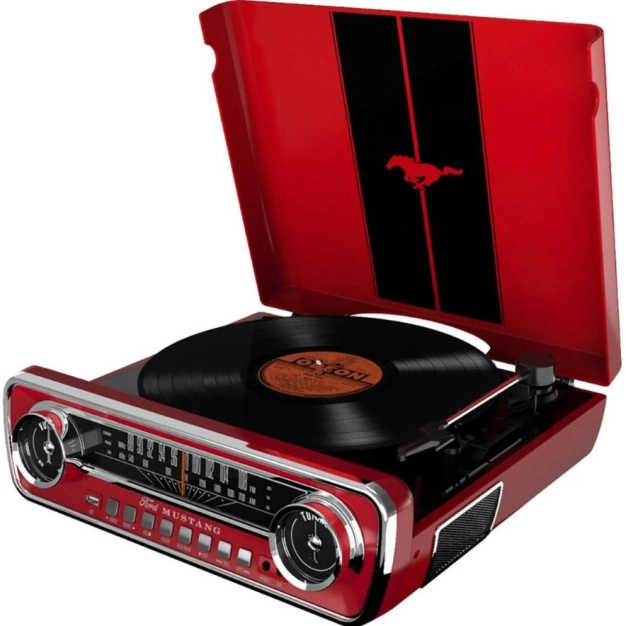 Виниловый проигрыватель ION Mustang LP Black