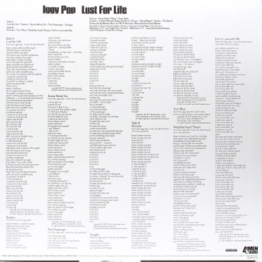 Iggy Pop "Lust For Life"