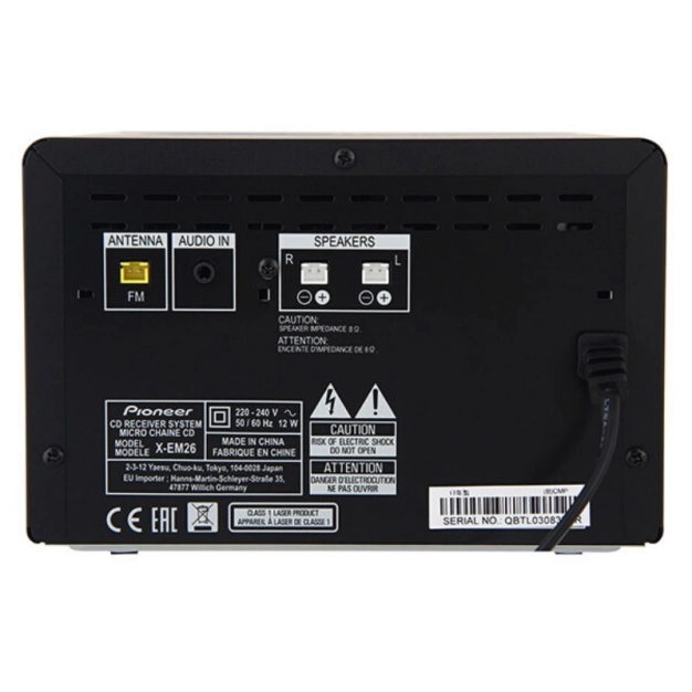 Мікросистема Pioneer X-EM26-B Мікросистема Pioneer X-EM26-B