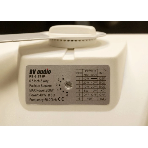 Акустична система DV audio PB-8.2T IP White Акустична система DV audio PB-8.2T IP White