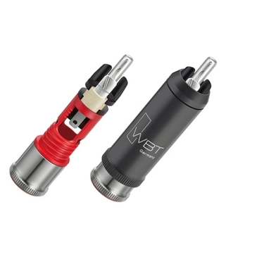 Роз'єм RCA WBT-0114 Ag