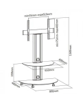 Стійка під телевізор ITechmount L502-W